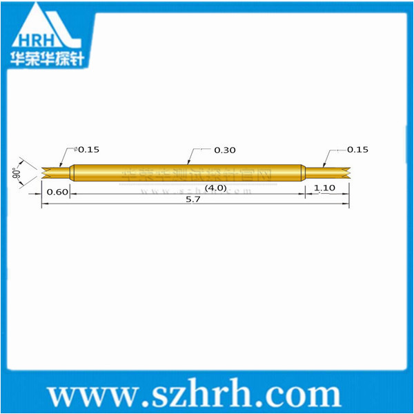 030-UU-5.7L，華榮華雙頭測試探針廠家